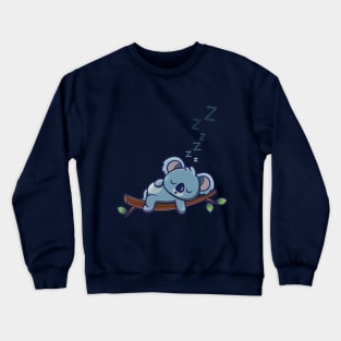 Koala sleeping Crewneck Sweatshirt